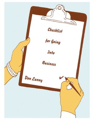 cover image of Checklist for Going into Business